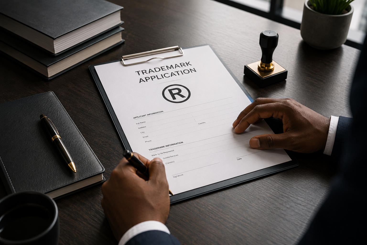Editorial image representing intellectual property and brand protection